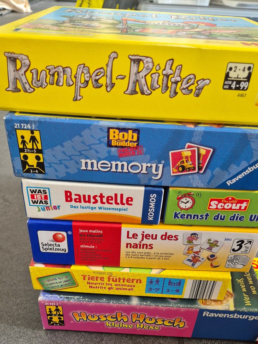 Spiele: Brettspiele-Set – Gebraucht aus Wasen im Emmental von asstaehli