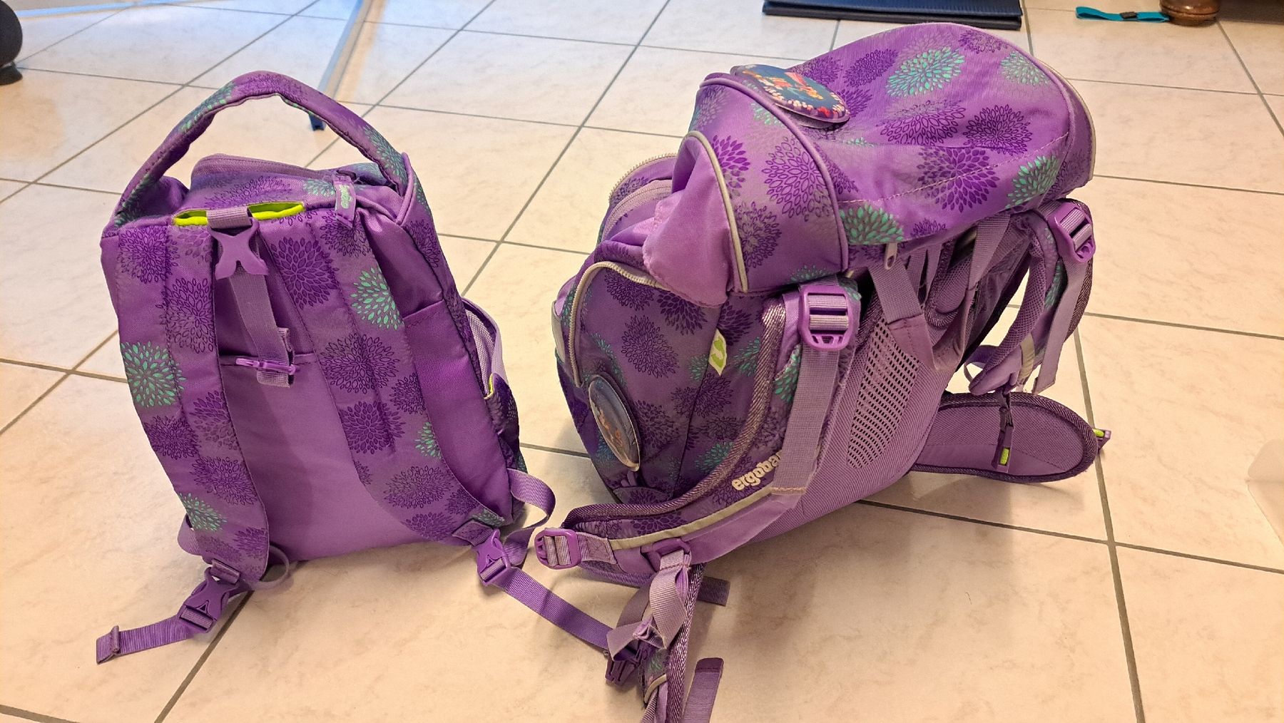 Ergobag Borse & Zaini: Ergobag Schulrucksack Set inkl. Sporttasche. – Usato da Thun venduto da Grisu_cm 1