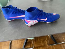 Scarpe da calcio Nike blu usate