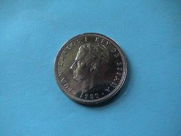5 Pesetas - Spanien - Carlos - 1980
