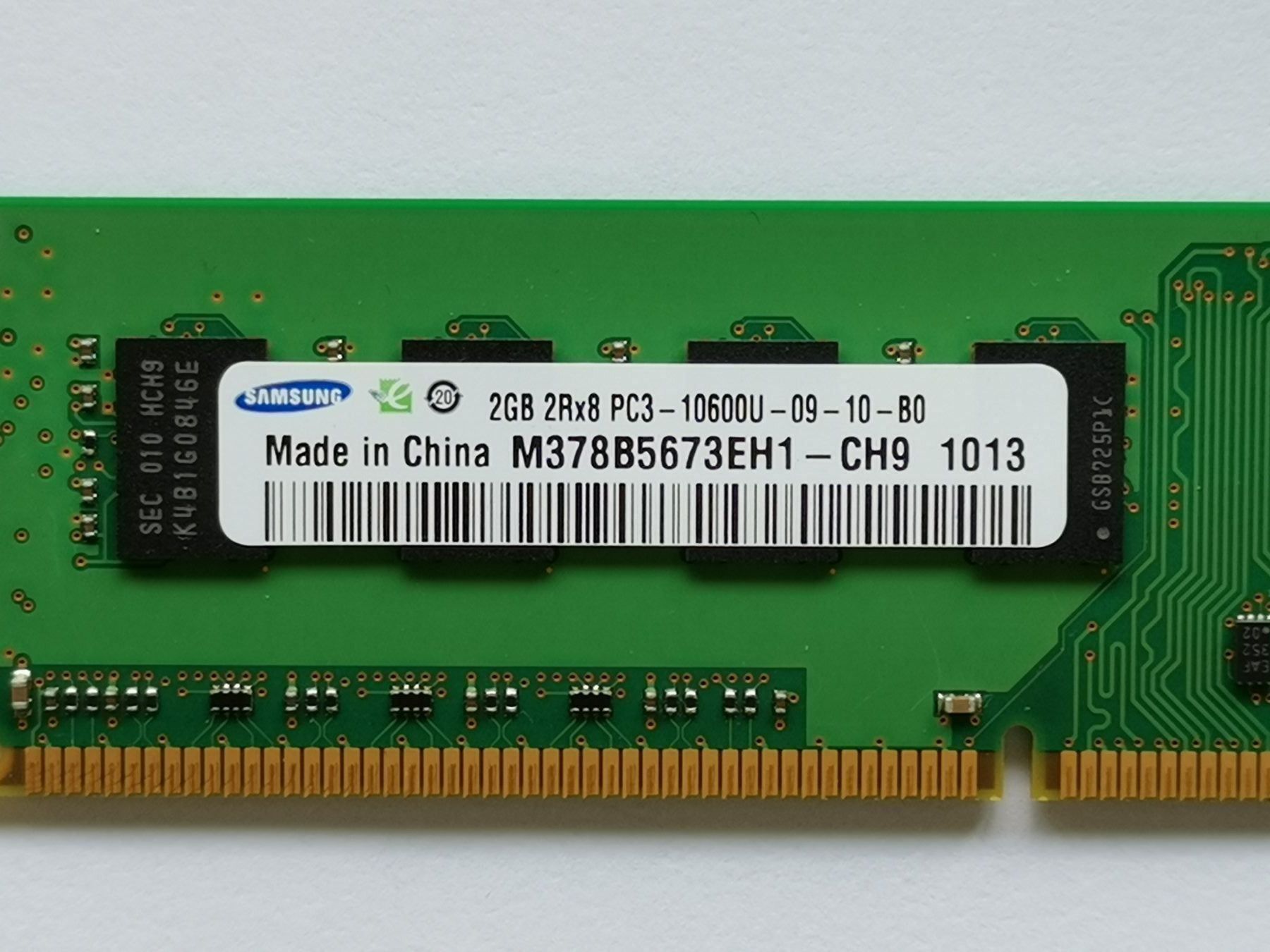 Samsung Memoria / RAM: Samsung 2GB 1Rx8 PC3-10600U – Usato da Mels venduto da Zeppelin08 2
