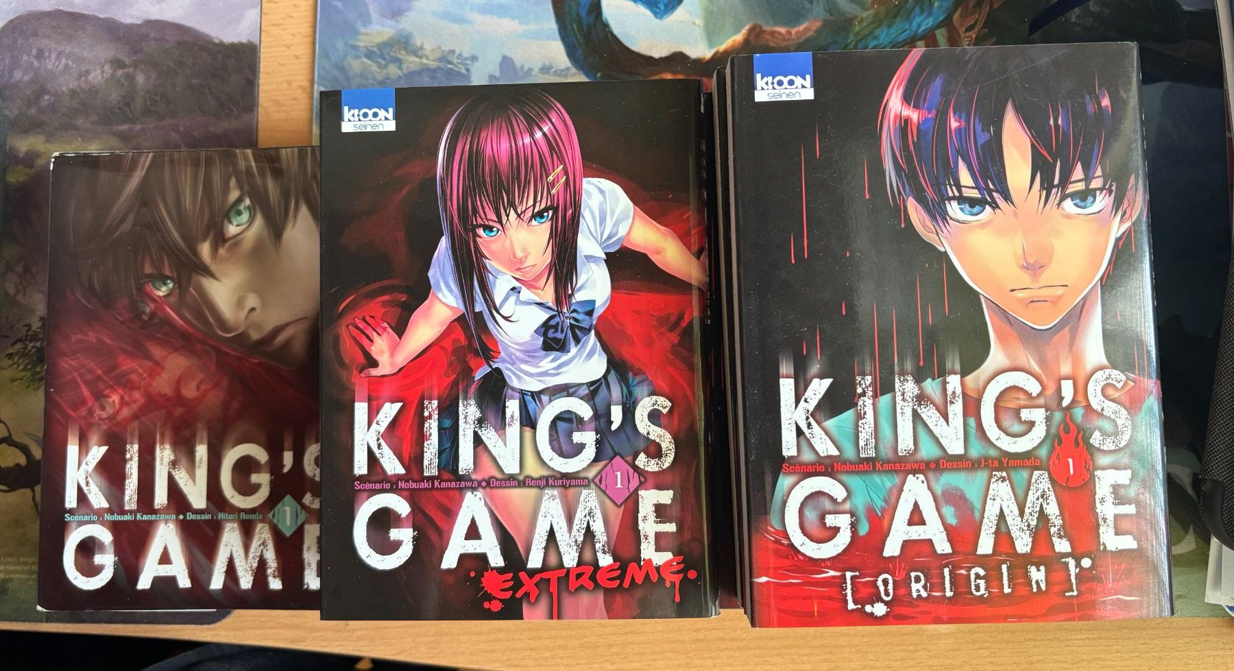 Fumetti: Lot Manga King's game – Usato da MURAZ - SIERRE venduto da Pierre.A 1