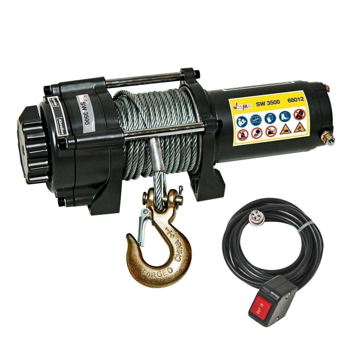 Sonstiges zum Lager & Transport: Dema SW 3500 Elektrische Seilwinde – Neu und originalverpackt aus Bottighofen von zaap 2
