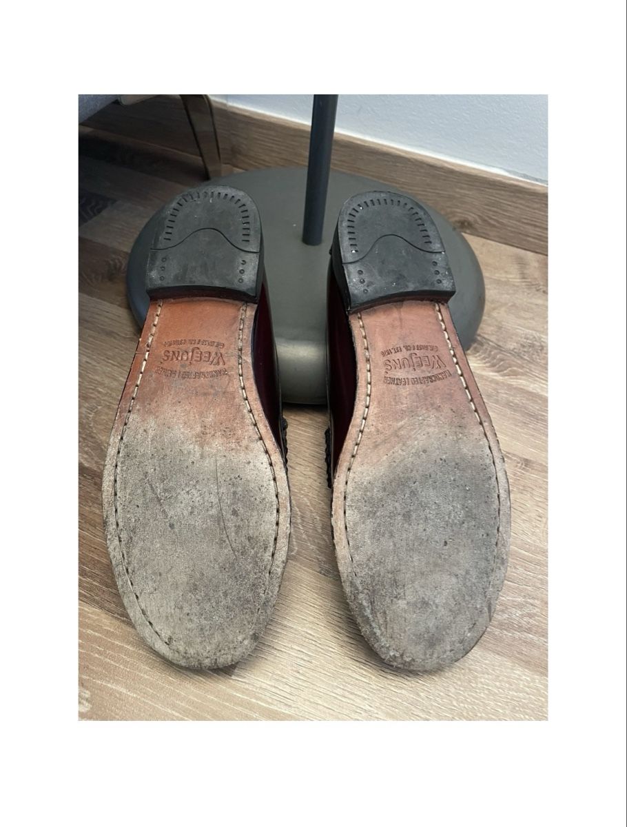 G.H.Bass Scarpe da uomo: G.H. Bass Weejuns, bordeauxrot – Usato da Basel venduto da ememilil 4
