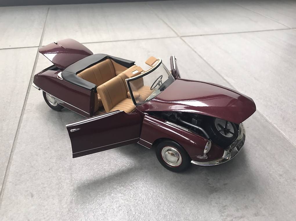 Citroën Modellini d'auto: Norev-Modellauto, Citroën DS 19 Cabriolet – Usato da Birsfelden venduto da Werderr 1
