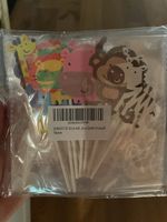 35 Tier-Cocktailsticks für Kinderparty – Neu 🦁🦒🐵