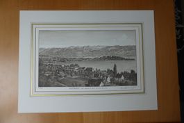 Paul Wyss - Rapperswil SG um 1900 im PP - 30 x 41cm signiert