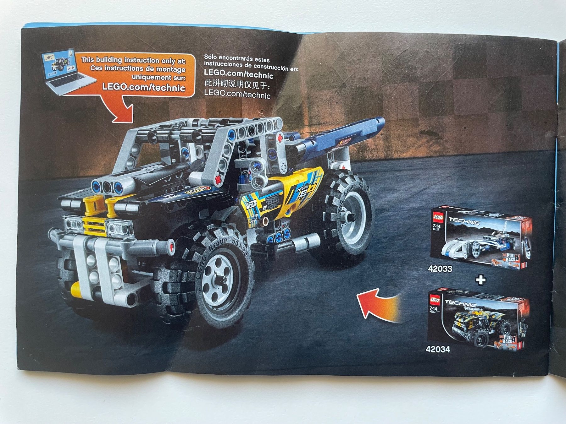Lego Jeux de construction: Lego Techni Pullback - 42033 + 42034 + 42010 – D'occasion à Walenstadt par GreenGoblin 2