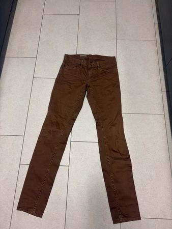 Polo Ralph Lauren Skinny Jeans Cognac Gr. 28/32 – Superweich
