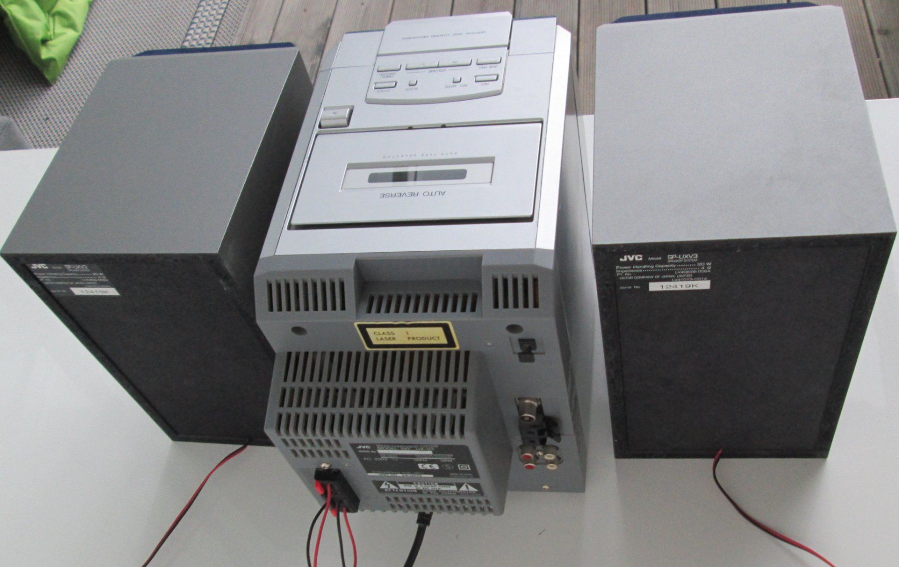 JVC Lettore multimediale & Streamer: JVC UX-V3 Micro Component System, CD, Radio, Tape, 2x20W – Usato da döttingen venduto da Gorbs1 5