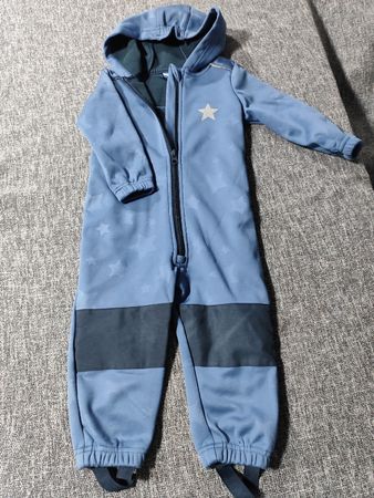 Softshell Overall Lupilu blau Sterne Grösse 86/92