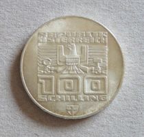100 Schilling 1976 Olympische Winterspiele Innsbruck, Silber