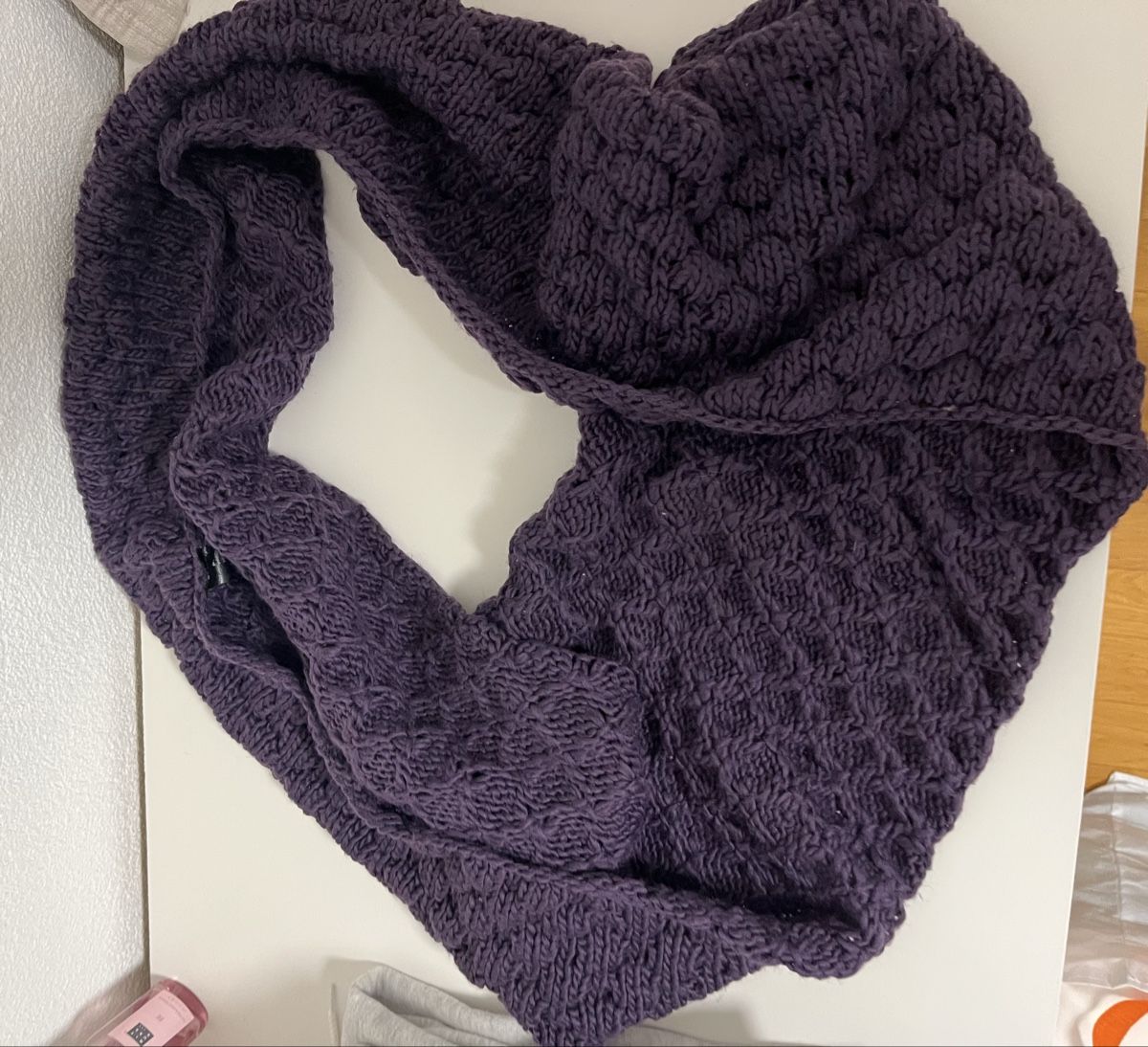 Foulards & écharpes: Warmer Winter-Schal, Strick, Lila – D'occasion à Möhlin par eny_lsk7