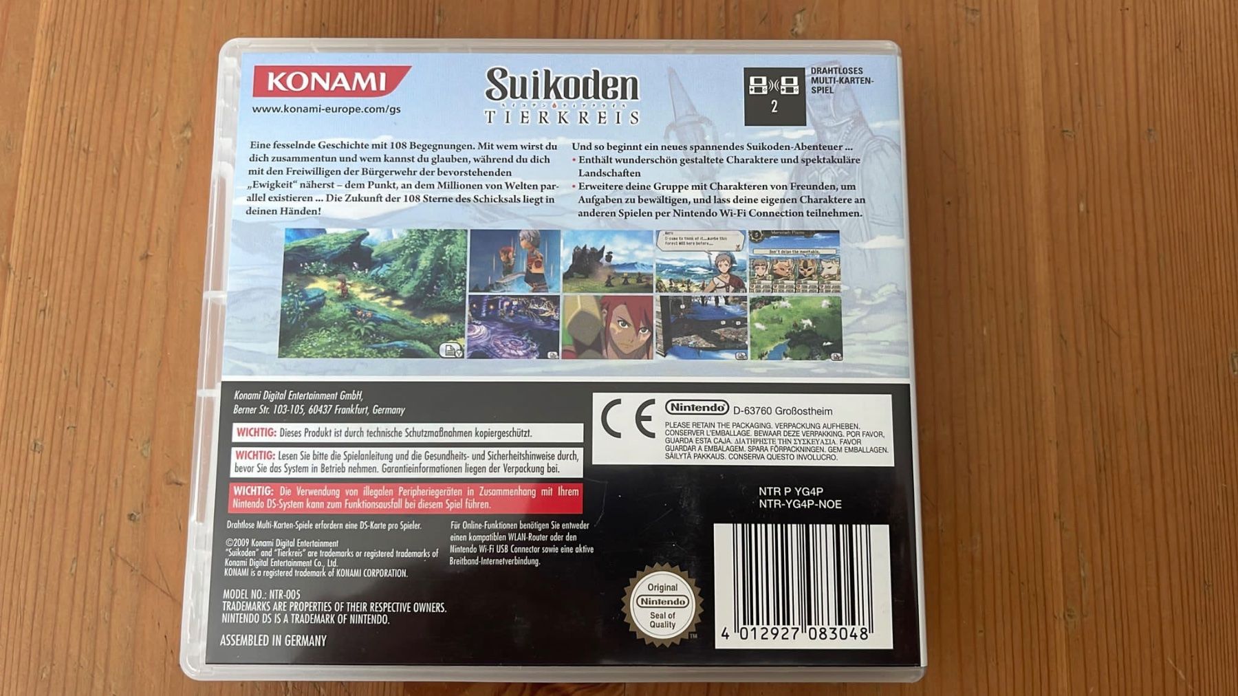 Nintendo Giochi: Suikoden Tierkreis Nintendo DS – Usato da Basel venduto da Vatan1453 1