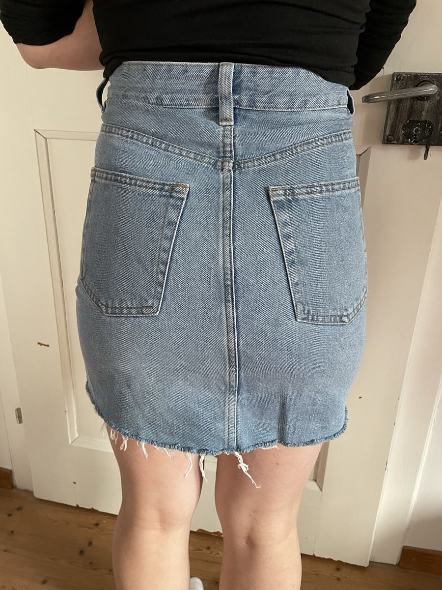Röcke: Jupe en jean taille haute, bleu clair, taille 34 – Neu (gemäss Beschreibung) aus Bure von Nono22x 2