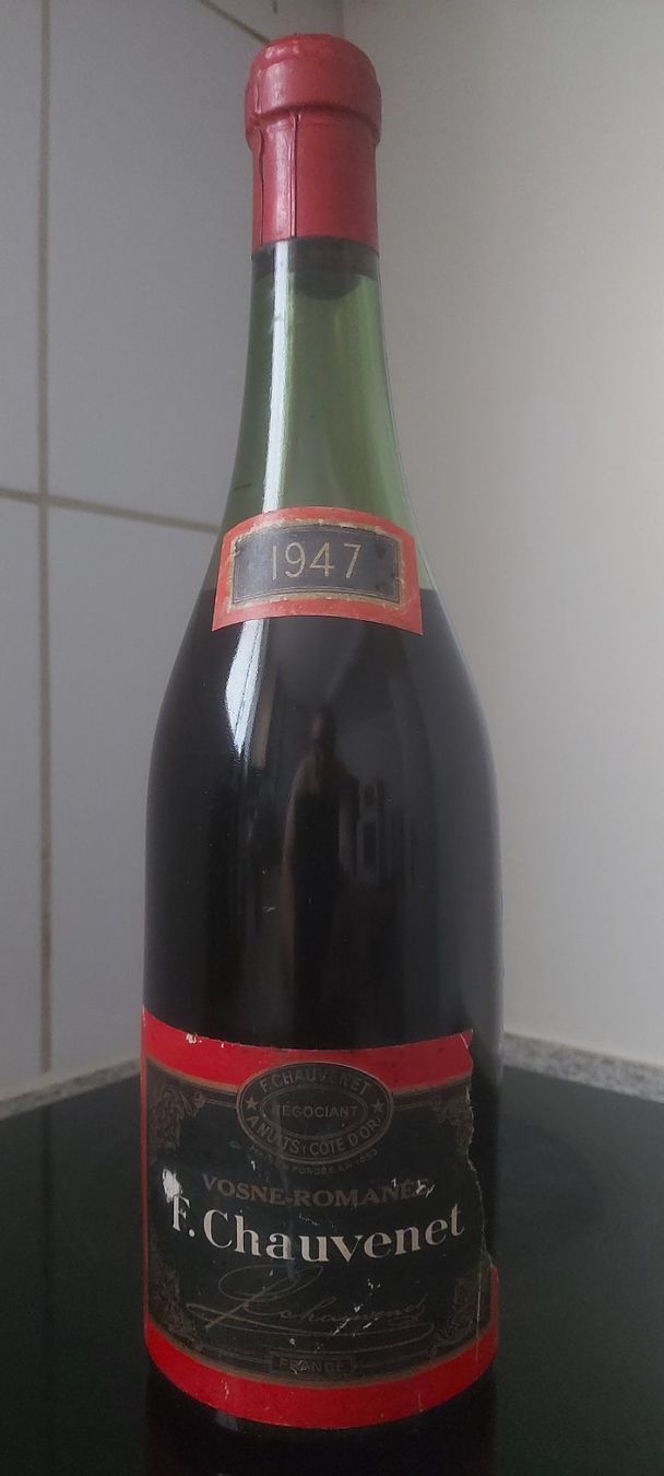 Vino: F.Chauvenet  Vosne-Romanée  1947 – Nuovo (secondo la descrizione) da Grenchen venduto da poggione