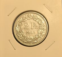 2 Franken 1863 - RR
