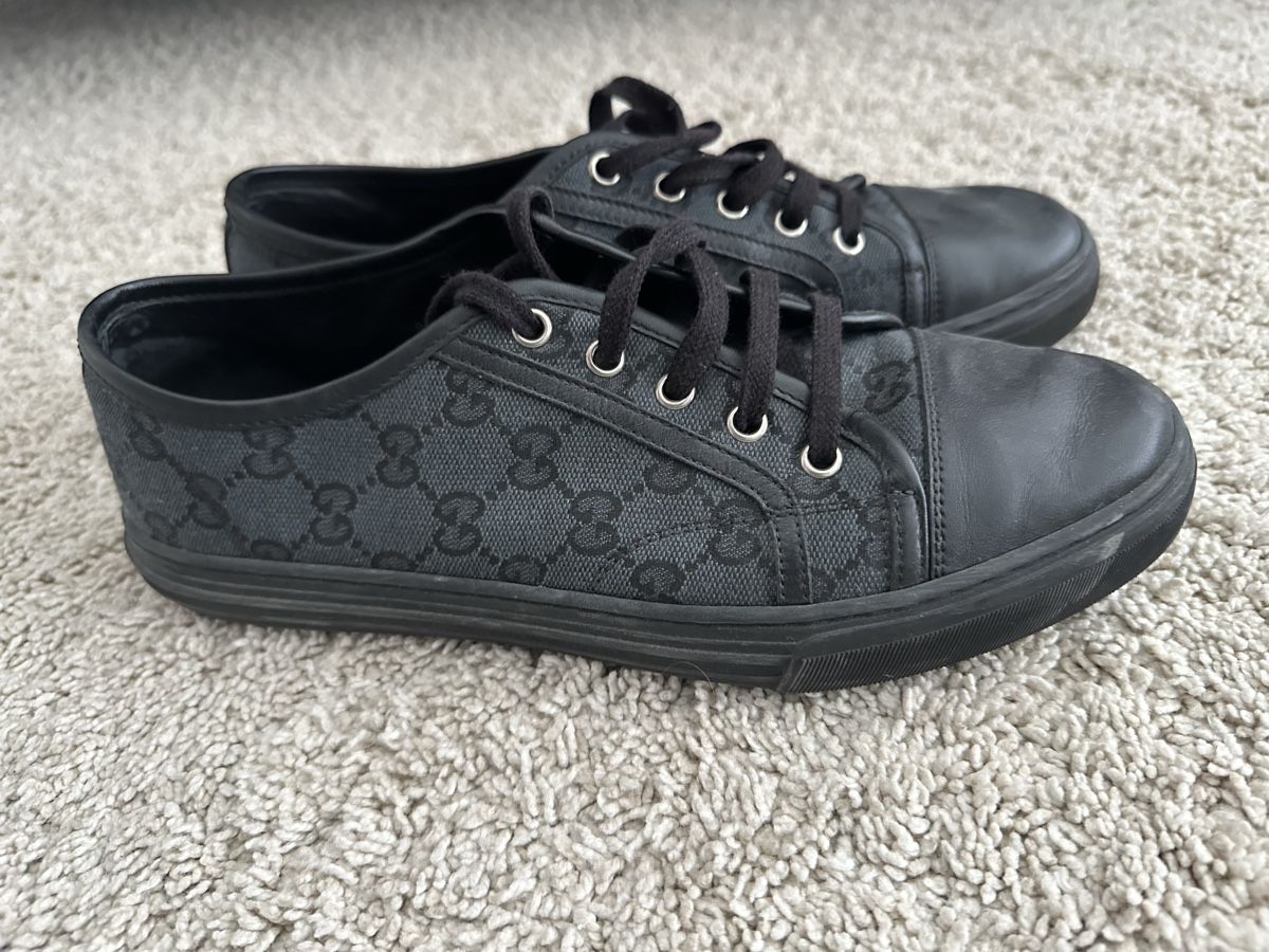 Gucci Herrenschuhe: Gucci Sneakers schwarz gebraucht – Gebraucht aus Hilterfingen von jmrhrt 1