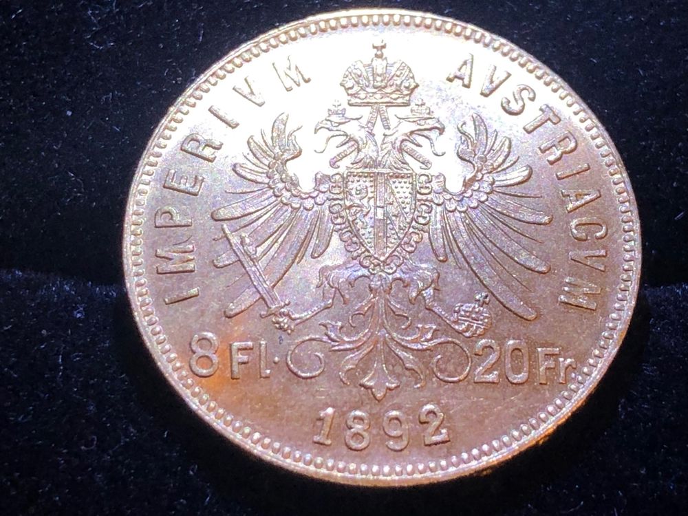 Goldmünze Österreich 1892 Top Erhaltung Stempelglanz Kaufen auf Ricardo