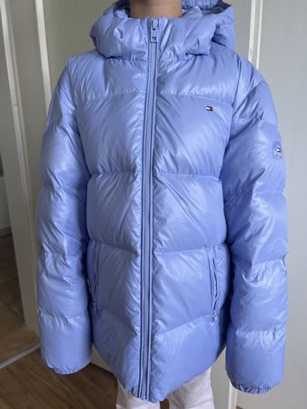 Tommy Hilfiger Girls Essential Down Jacket - Vintage Iris