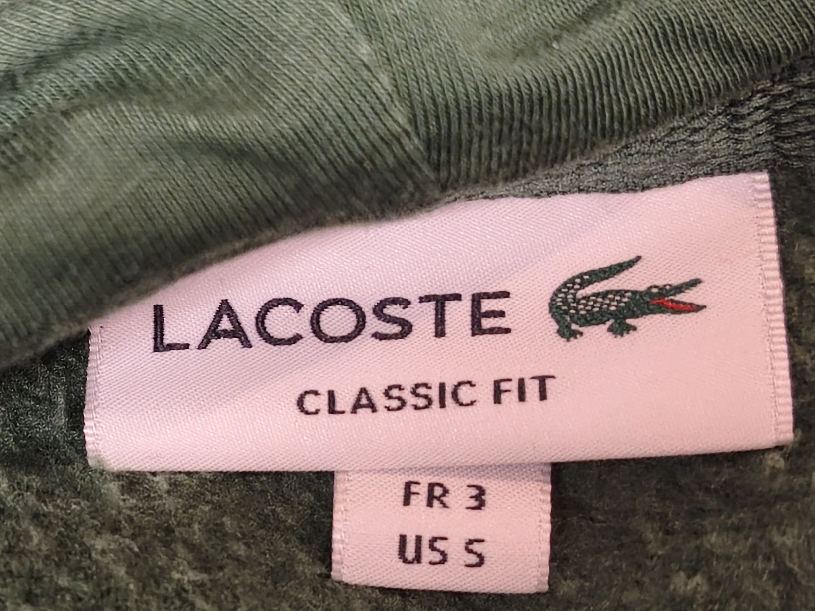 Lacoste Maglioni & Felpe: Lacoste Kapuzenpullover dunkelgrün Grösse M – Usato da Emmetten venduto da SecondhandSiska 4