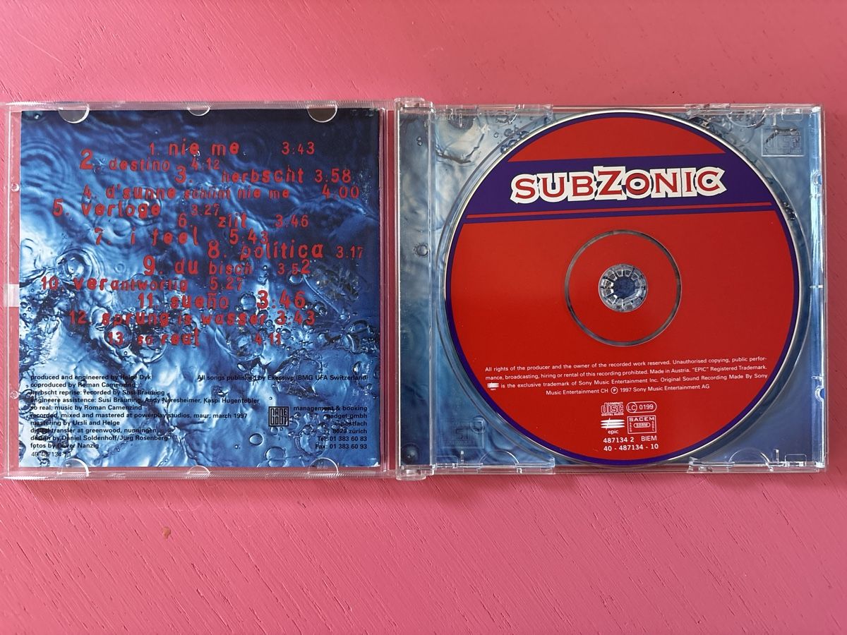 CD: Subzonic - Subzonic – Usato da Lützelflüh-Goldbach venduto da Deiv4 2