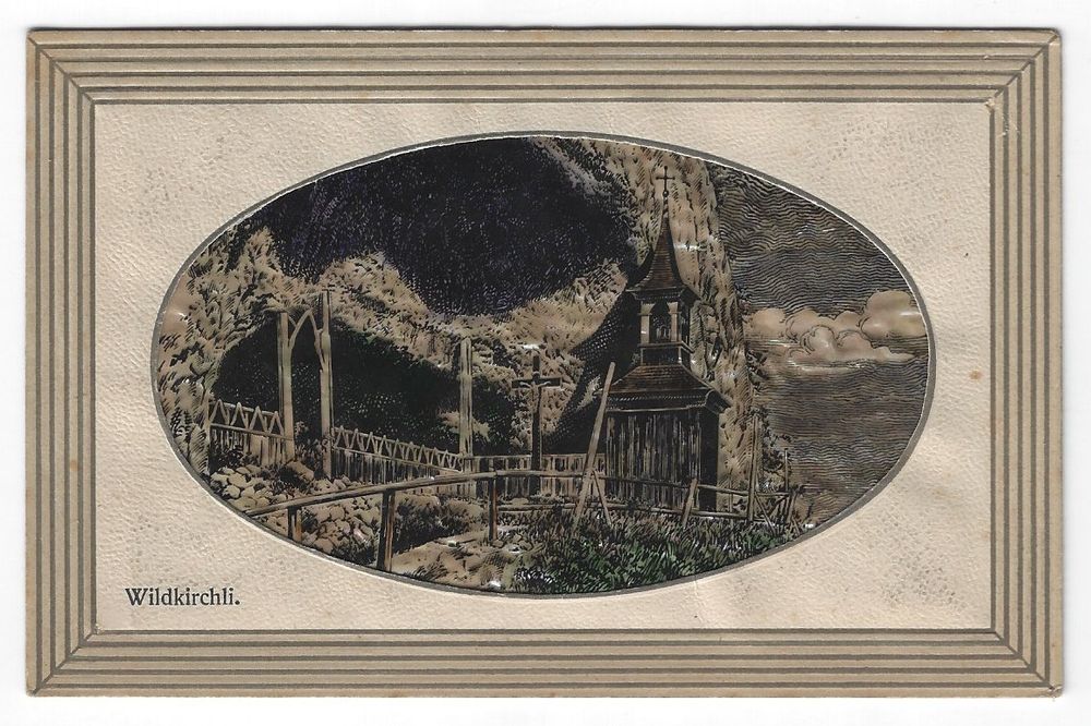 WILDKIRCHLI , künstlerische Karte, ca. 1920 (?) Kaufen auf Ricardo