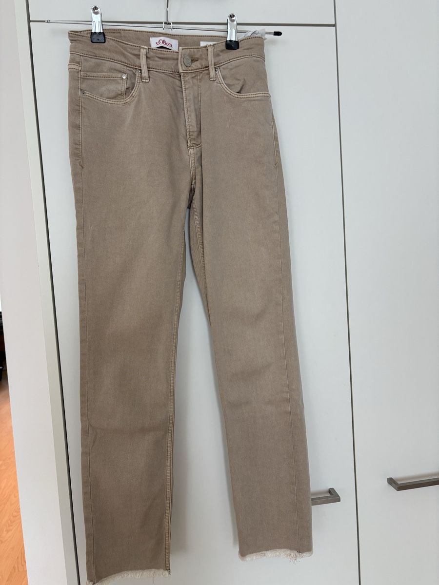 S.Oliver Jeans: s.Oliver Jeans in Beige, 34 – Gebraucht aus Winterthur von kov_5bpv