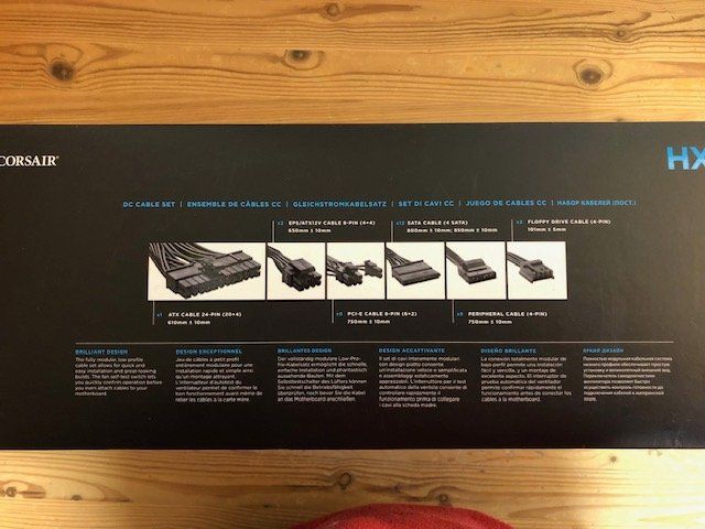 Corsair Componenti elettronici: Alimentation Corsair HX750i – Usato da Leysin venduto da Rankox59 1