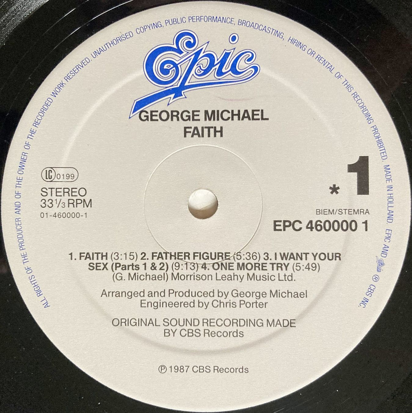 Schallplatten: WHAM! / GEORGE MICHAEL - FAITH – Gebraucht aus Bottens von hotter-than-hell 3
