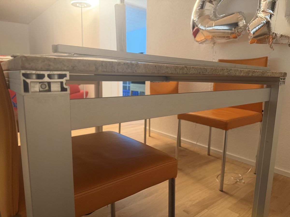 Tavoli: Auszug-Tisch mit Granitplatte – Usato da Uster venduto da 150PS 4