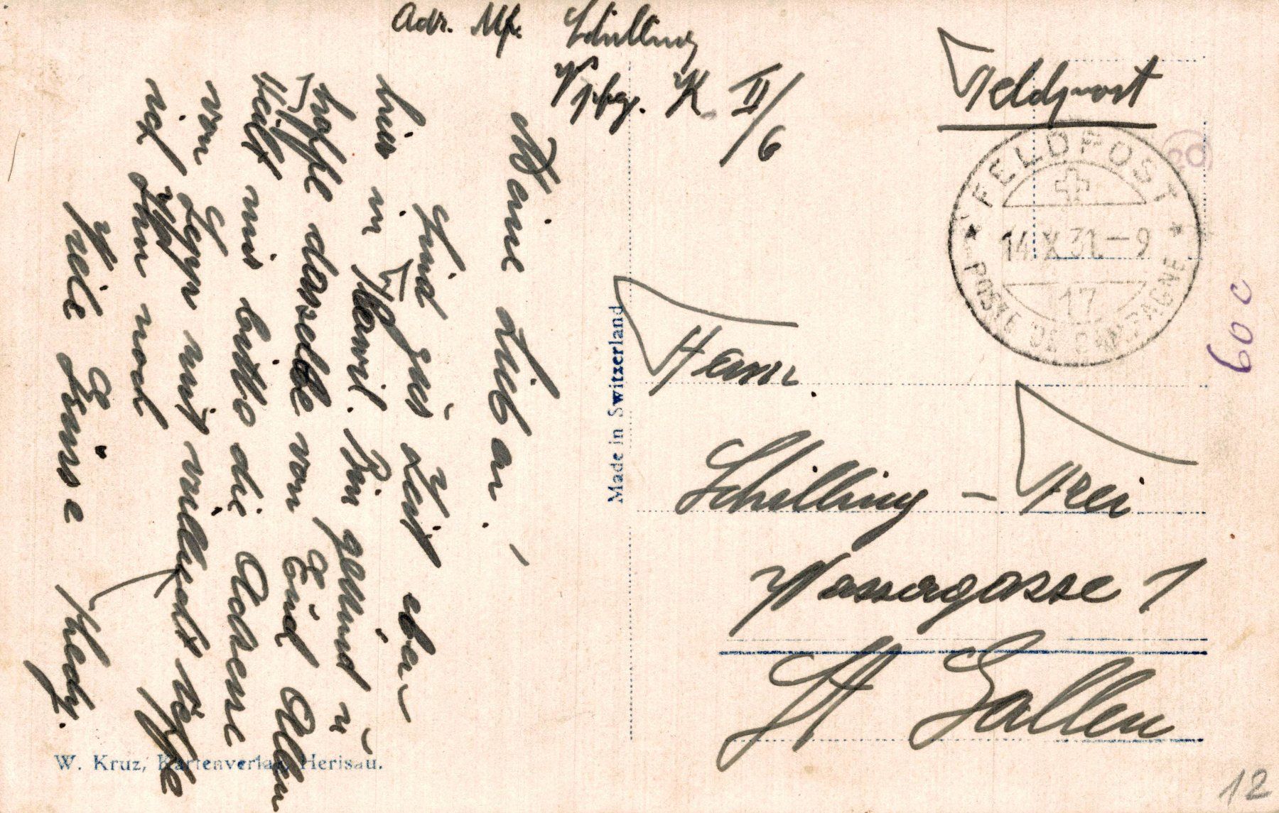 Cartes postales: Flawil – D'occasion à Bronschhofen par Astore 1