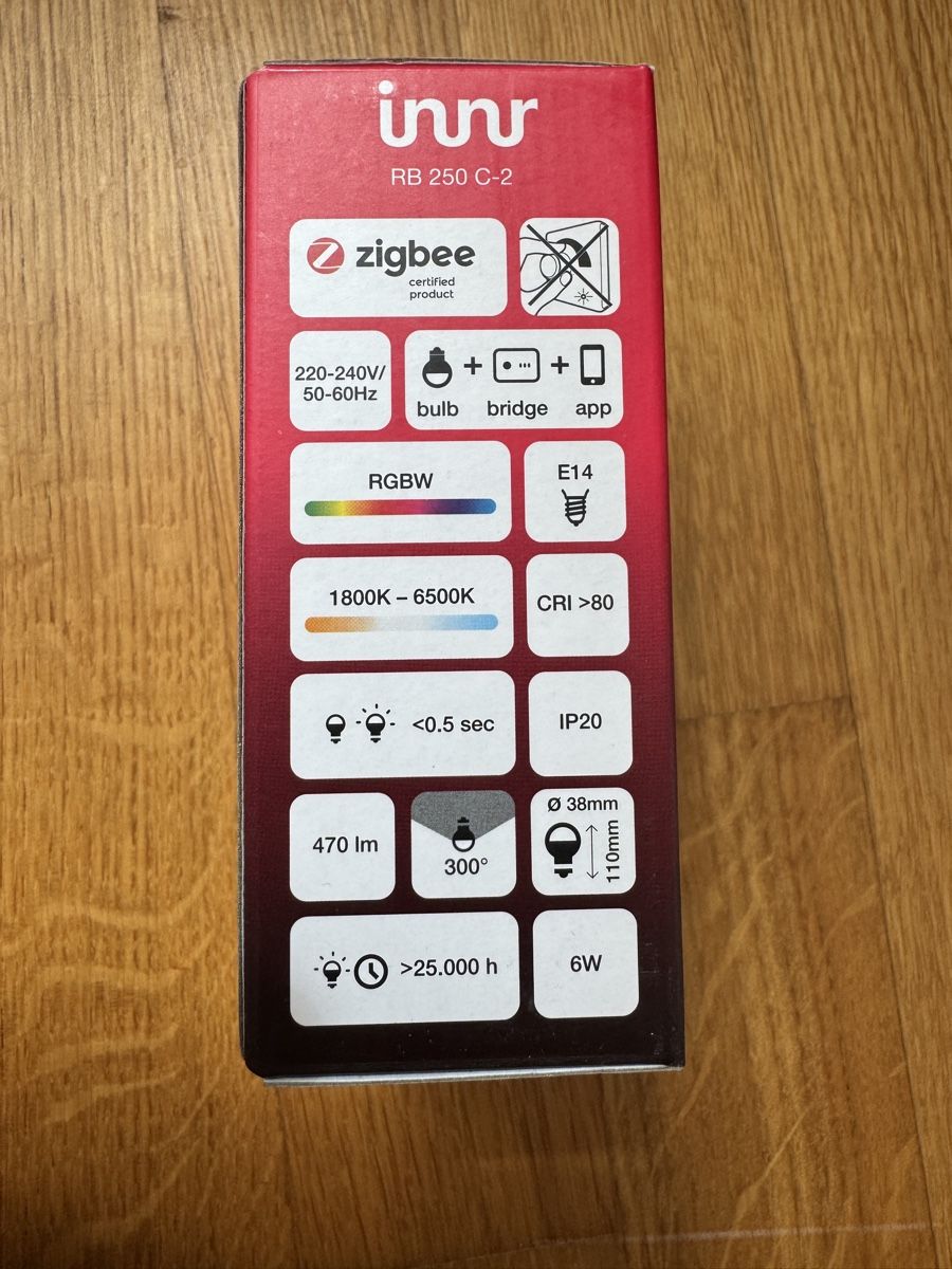 Smart Lampade: Innr E14 leuchtmittel SMART HOME  – Usato da Elgg venduto da Guggi_ 3