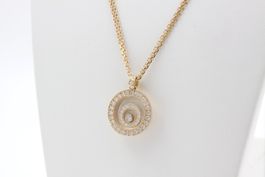 CHOPARD Happy Spirit Anhänger mit Doppel Collier 18K *S4465