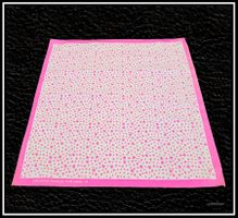 Bandana / Sternmuster / Weiss-Pink