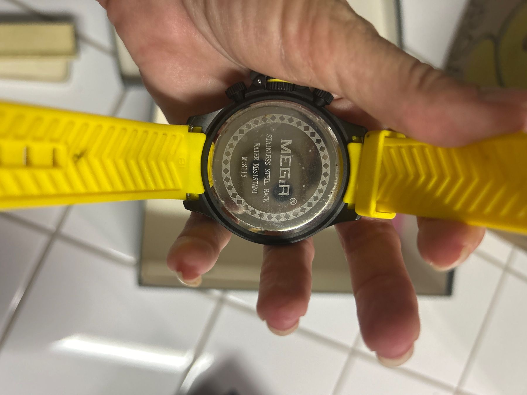 Montres: Montre MEGIR jaune – D'occasion à Uvrier par dan_kk2z 1