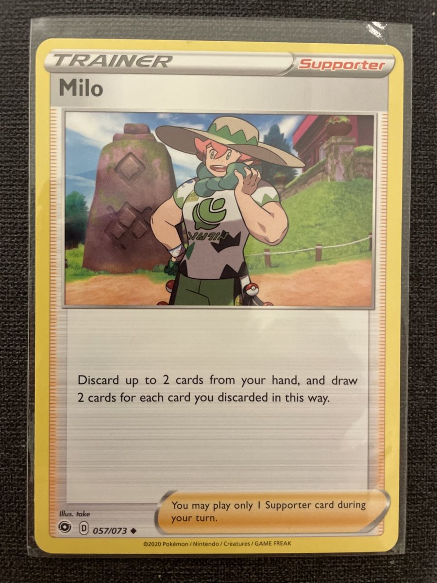 Pokémon Carte collezionabili: Pokémon Trainer Milo Weg des Champs – Nuovo (secondo la descrizione) da Burgdorf venduto da Sports_Cards_3400