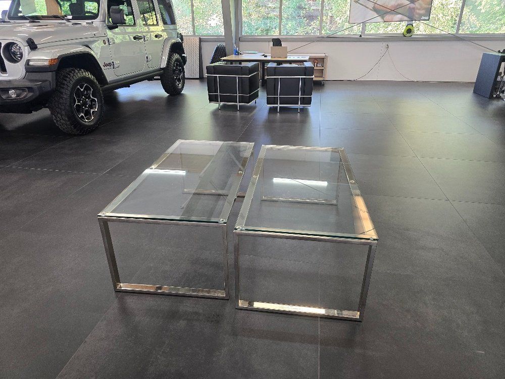 Tables: 2x Glas-Tisch – D'occasion à Besenbüren par Senag2020