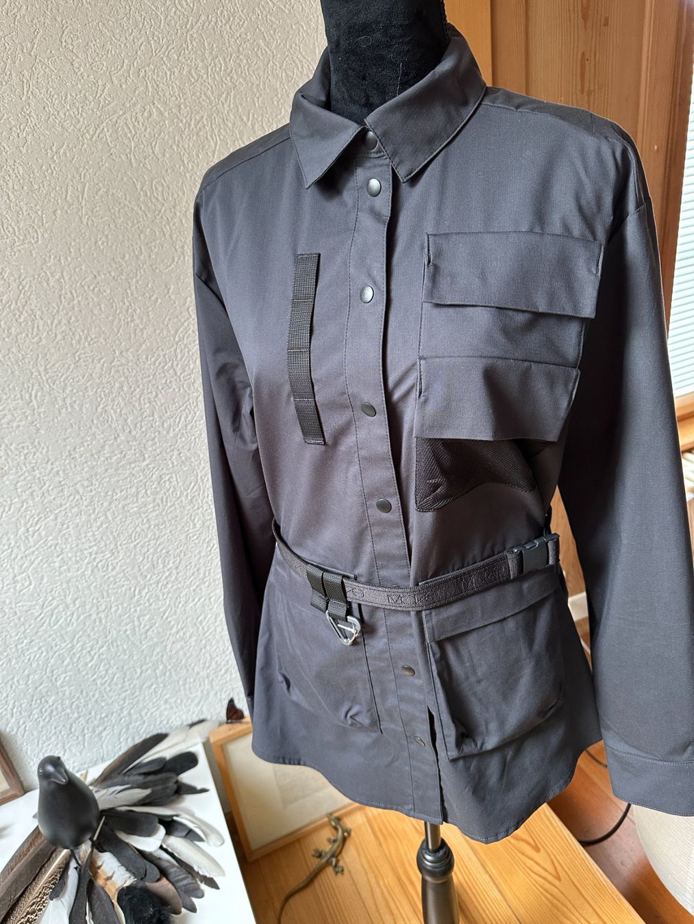 H&M Camicette: Bluse Hemdkleid mit Gürtel H&M S neu Move – Nuovo e nell'imballaggio originale da Gümmenen venduto da FelizitasHermann 5