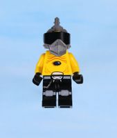 Lego Minifigur Space Police 3 Alien - Snake with Visor