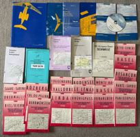 Grosses Lot Luftfahrtkarten Luftwaffe - Schweizer Armee