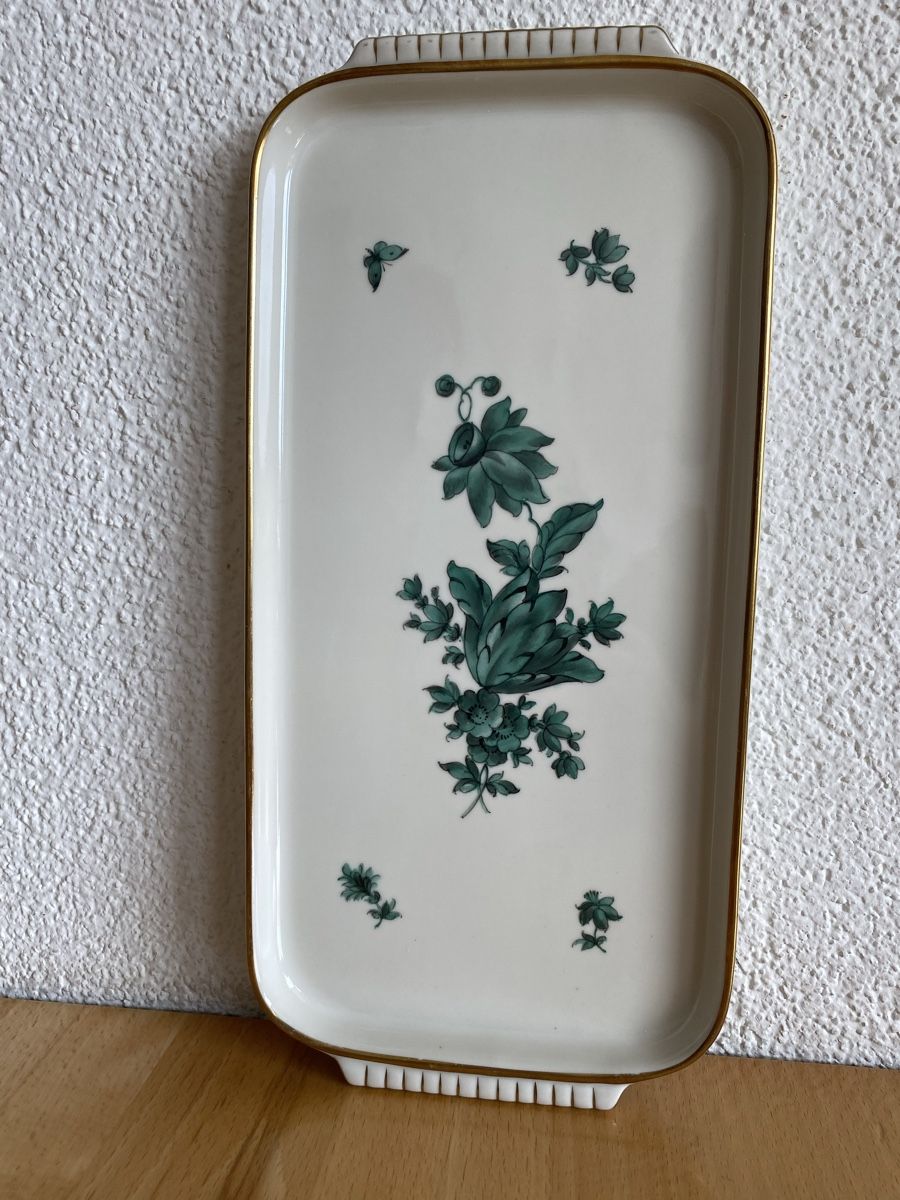 Piatti di portata: Cakeplatte Langenthal 1949 handbemalt – Usato da Schwarzenburg venduto da Michellu 6