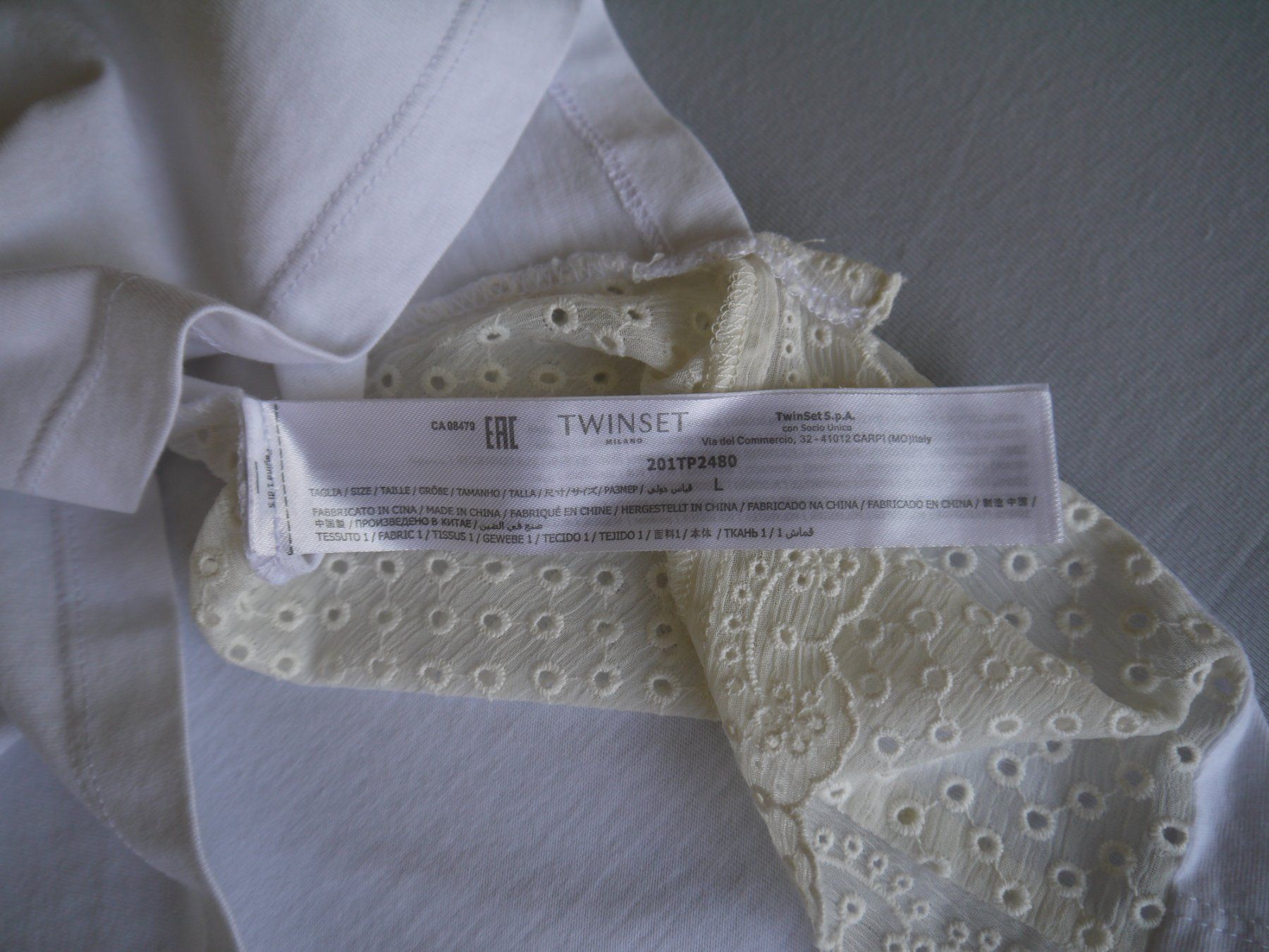 Twinset T-shirt: TWIN SET Milano T-Shirt – Usato da Hagendorn venduto da Blaf 7