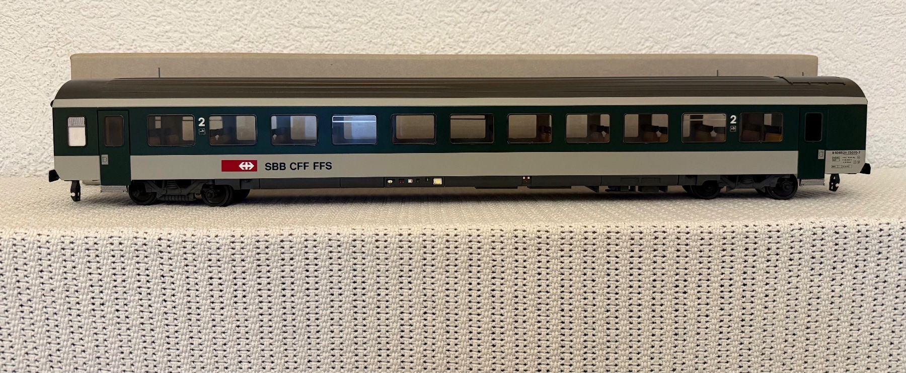 Hermann Trains électriques: Hermann / Spur 0 / SBB EW B 2. Kl. / unbespielt – Neuf avec emballage d'origine à Bad Ragaz par User_E43