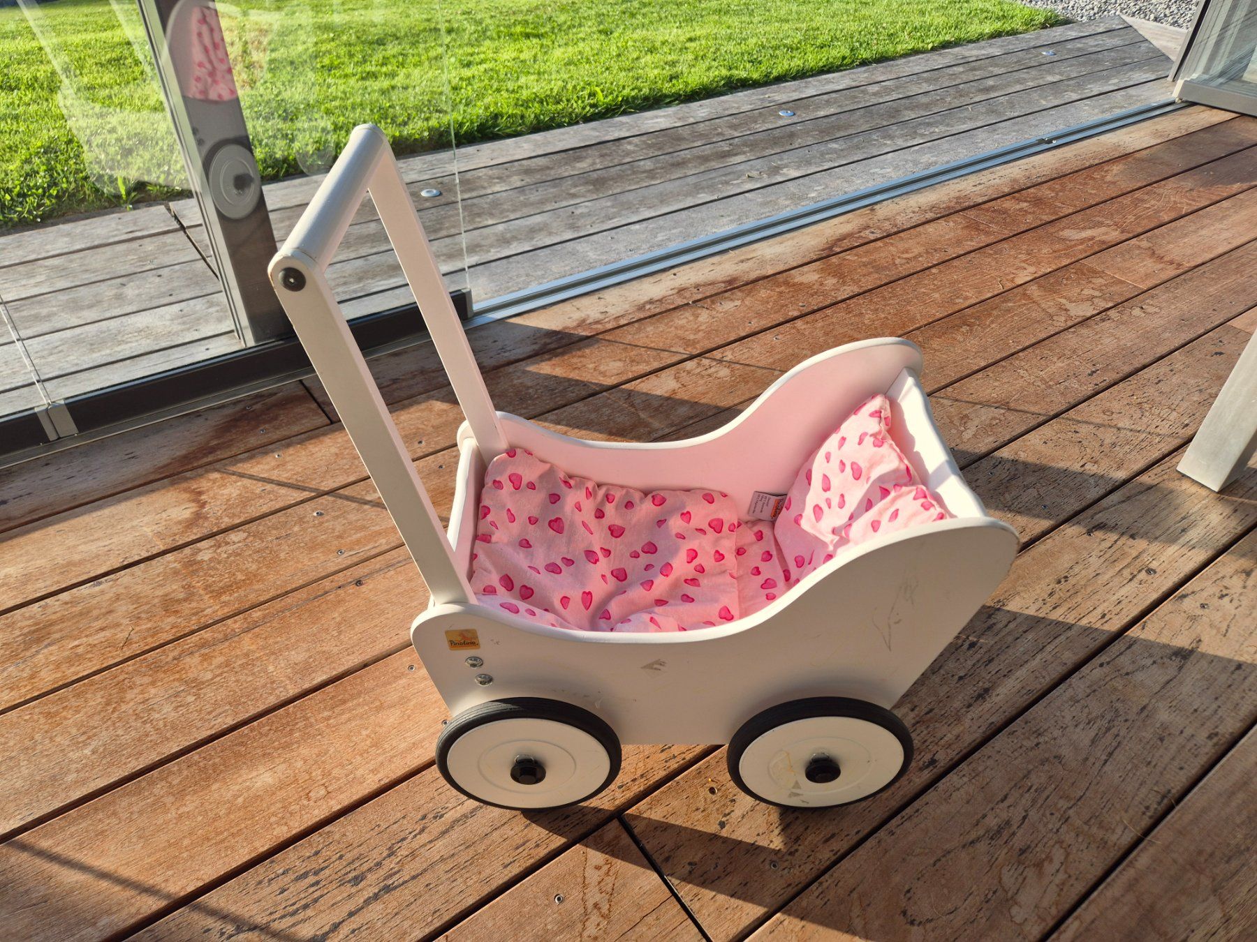 Pinolino Puppenwagen: Puppenwagen aus Holz – Gebraucht aus Roggwil TG von dangehrn