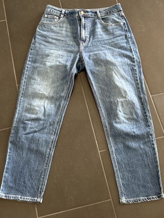 Mom-Jeans von Pull & Bear, Grösse 42, jeansblau