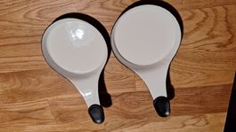 2 rund Raclette-Ersatzpfännchen  zu Stöckli  Vintage