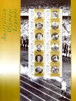 Australien 1997 – Olympische Legenden - Bogen Postfrisch **