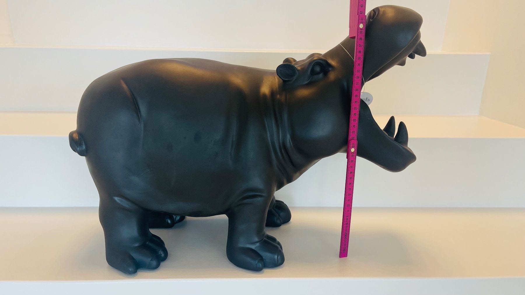 Statuette: Grosse Deko Figur Nilpferd Schwarz  Hippotamus – Nuovo (secondo la descrizione) da Oberbuchsiten venduto da aria783 3
