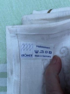 Tovaglioli: Servietten Paket 4stk. Krömer – Nuovo e nell'imballaggio originale da Aarwangen venduto da to-hirschi 2